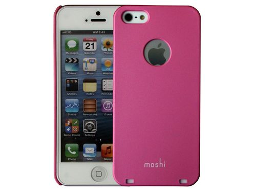 moshi磨砂超薄iphone5手機(jī)保護(hù)殼蘋(píng)果5代手機(jī)保護(hù)套糖果色外殼套